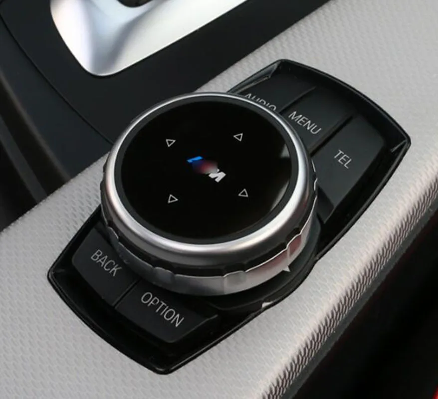 1PCS Multi Media Control Knob IDRIVE Cover For BMW 1 2 3 5 7 X1 X3 X4