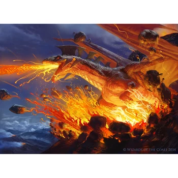 

Magic Spawn of Thraxes Promo Playmat- Magic Playmat For Board Game Playmat