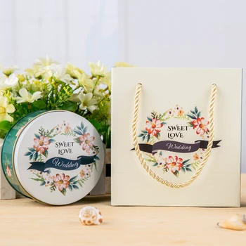 

20PCS European style wedding candy boxes wholesale tin wedding candy box creative wedding supplies Sen Department of the wizard