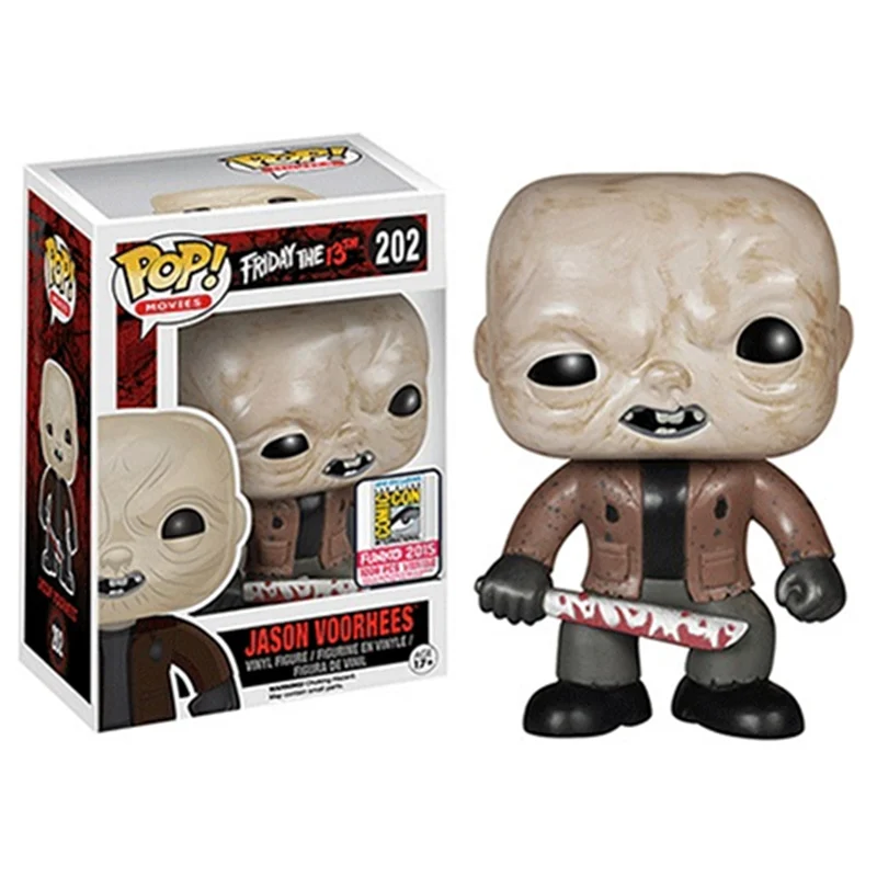 

Funko POP New Friday the 13th Jason Voorhees 202# Vinyl Action Figures Horror Movie Character Collection Model Toys For Gifts