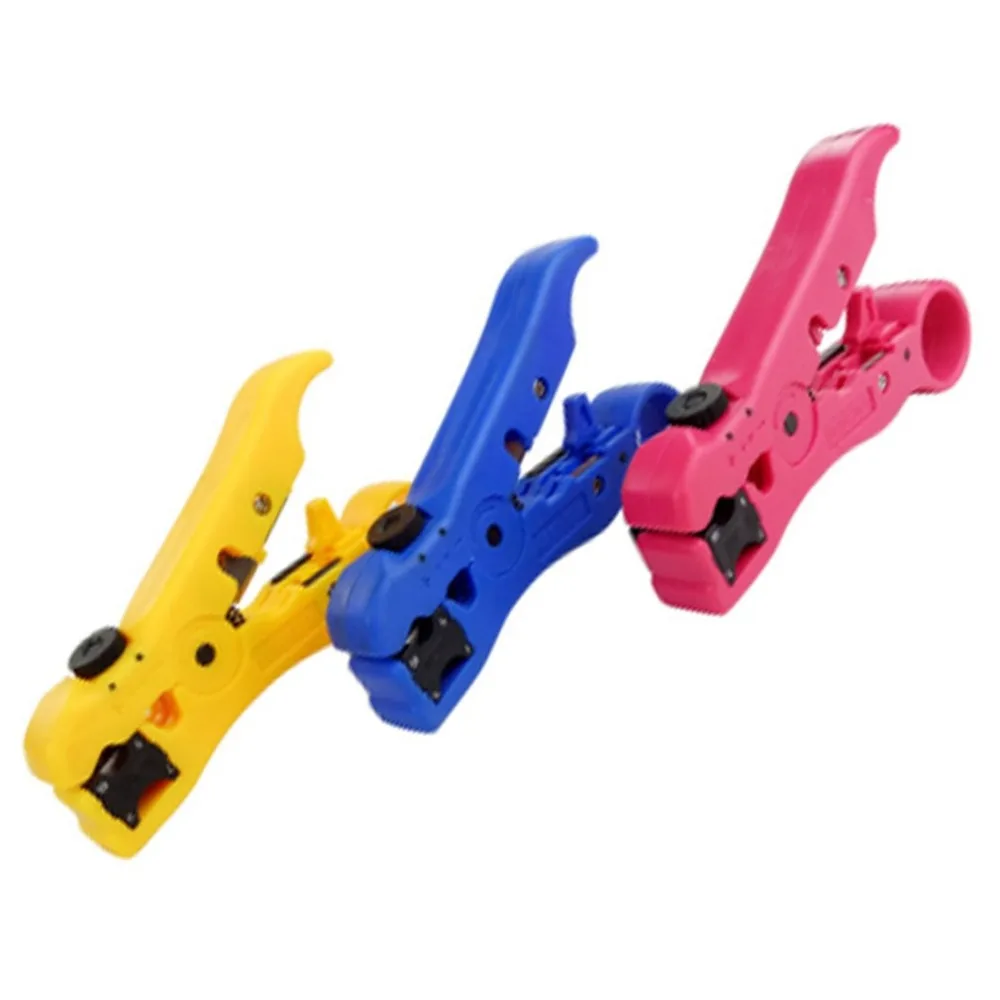 

Compact Size Automatic Self Crimper Stripping Cutter Adjusting Cable Lead Wire Stripper Terminal Tool