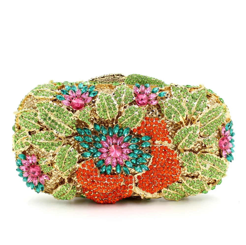 2016 Rushed Time limited Flap Jacquard Day Clutches European Luxury Supply Full Diamond Yanbao High grade