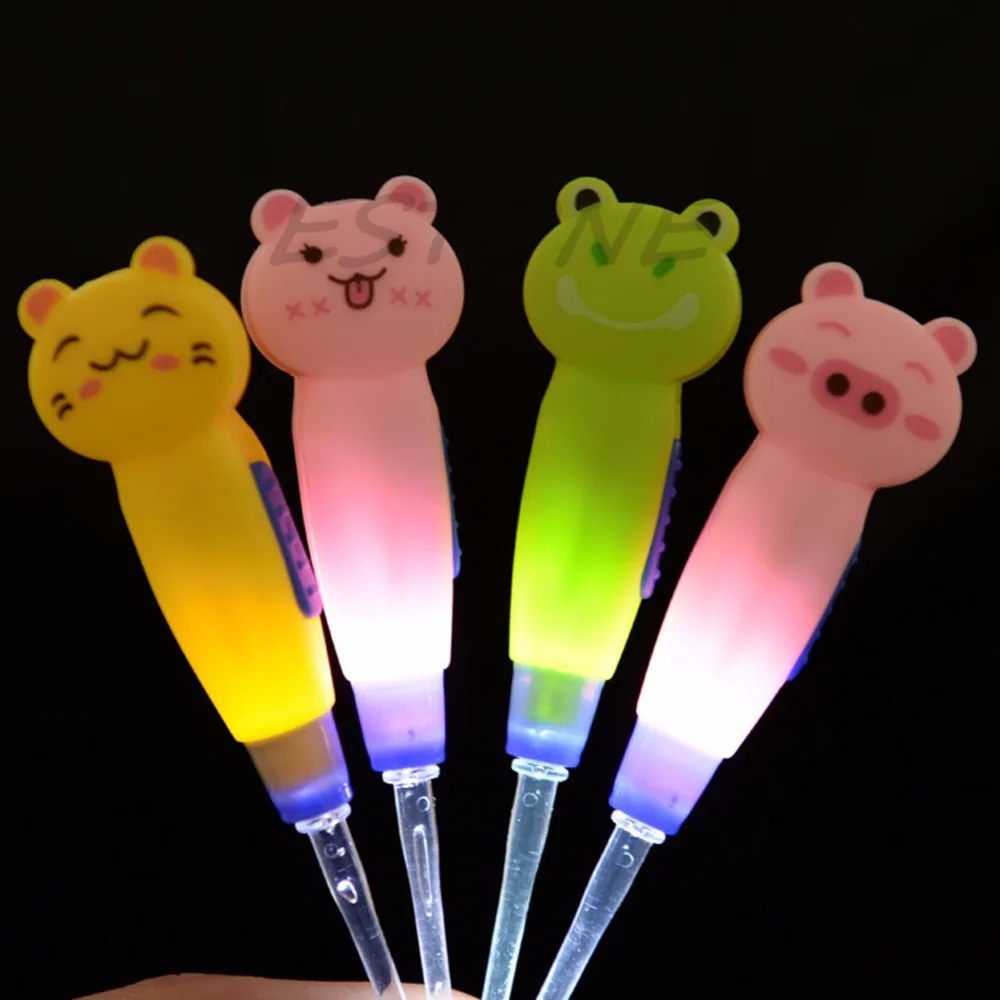 

Adult Kid White LED Light Flashlight Ear Cleaning Remover Tweezer Earpick 3 in 1
