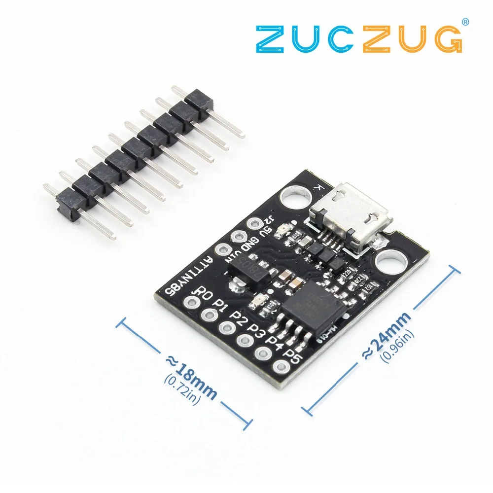 Плата разработки ATtiny ATtiny85 Digispark Kickstarter Micro USB модуль для Arduino IIC I2C TWI SPI с низкой