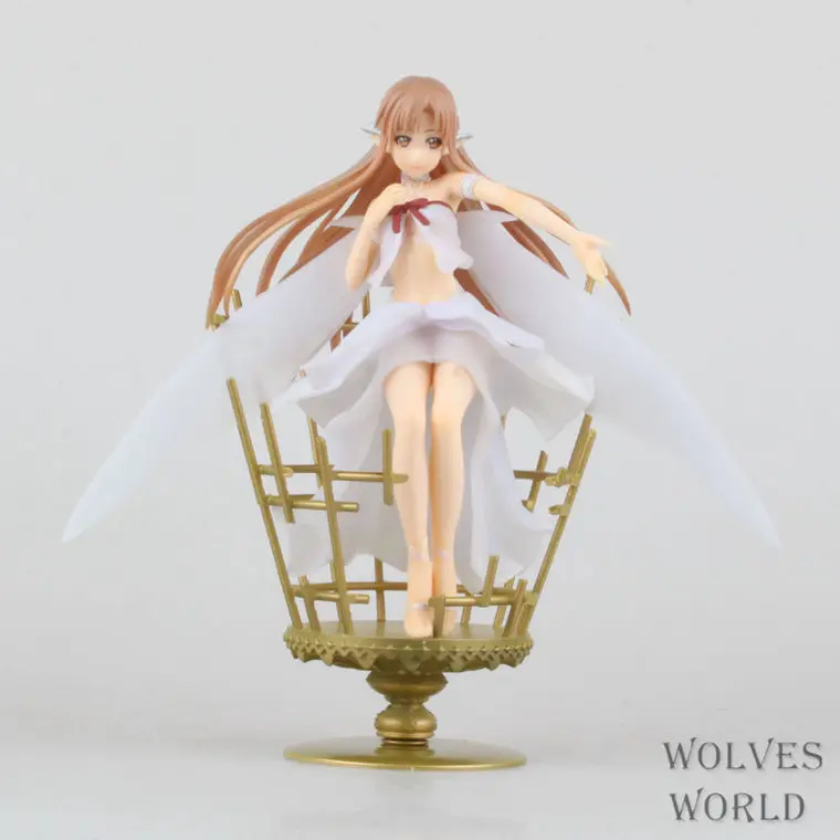 

Japan Anime Figure Kotobukiya Sword Art Online Asuna Fairy 22cm PVC Sexy Figure Collectibles Brinquedos Model Doll Free Shipping