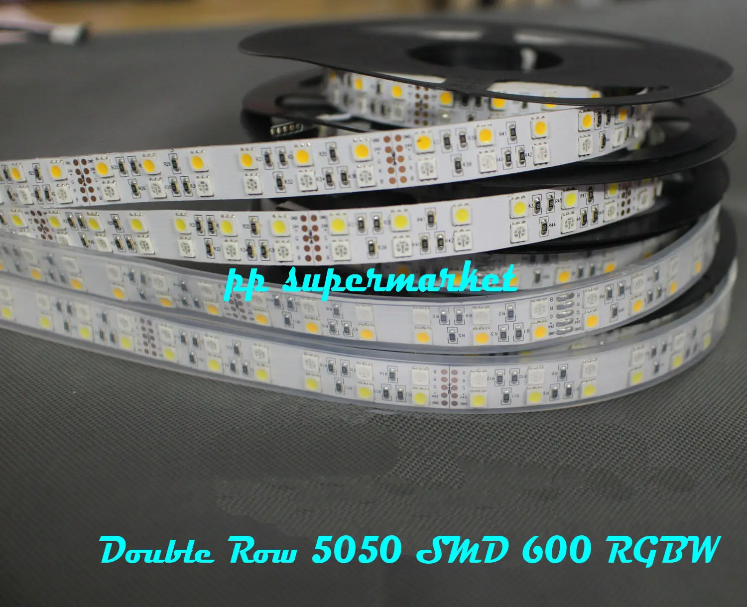 5 м Двухрядные 5050 SMD 600 RGBW/RGBWW RGB белый гибкая светодиодная лента свет 120 светодиодный/M IP20/IP66