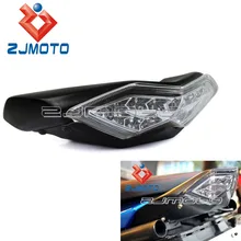 Мотоцикл ясно светодиодный задний фонарь поворотники для Yamaha Zuma/BWS X 125 Z1000 хвост свет комплект