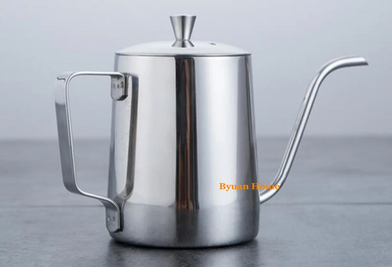 

BYUAN HOME MFC 35 High quality 350/600 ML design stainless steel coffee tools espresso spout kettle coffee dripper cafe tools