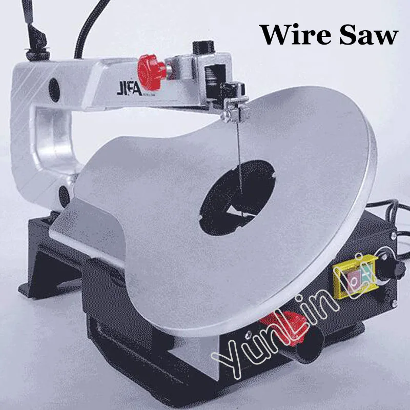 Electric Curve Saw Desktop Wire Saw DIY Wire Cutting Machine Woodworking Tools with English Manual S016