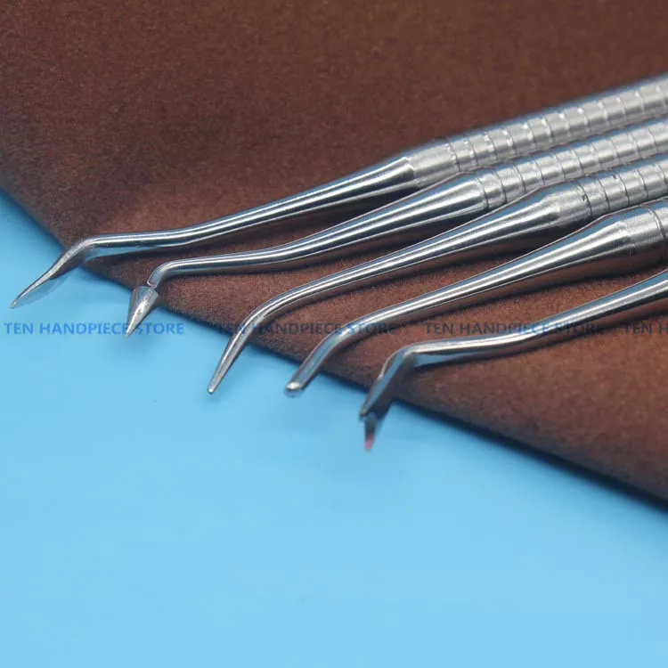 

2018 good quality Oral aesthetic cement powder knife Filler photosensitive resin correction set wax knife orthodontic tools