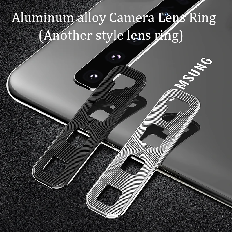 Для samsung Galaxy S10 Plus S10E Защитное стекло для объектива камеры и защитный кольцевой чехол для samsung S10 S10E закаленное стекло