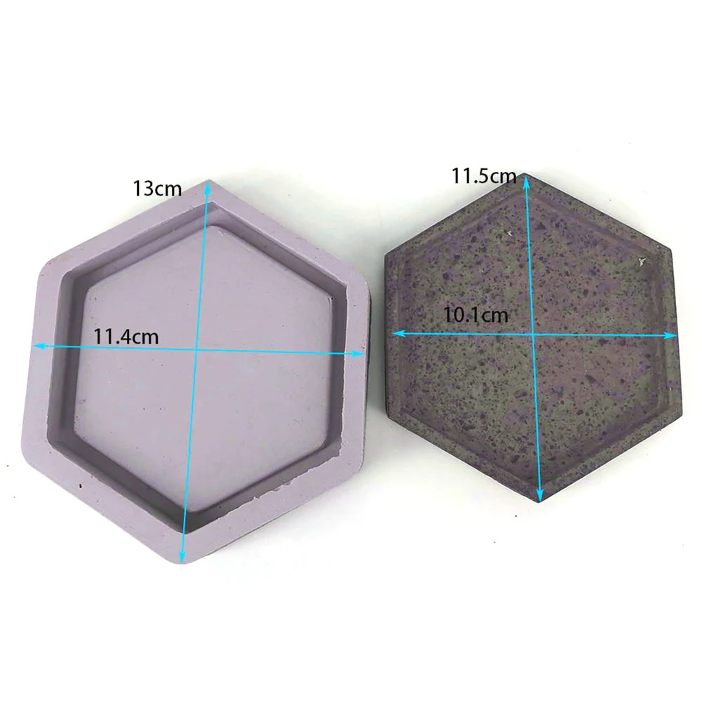 Силиконовые формы для украшения дома, бетонные плантаторы, Паллетные формы, шестигранные формы, цементные цветочные горшки, коробка для хранения, форма