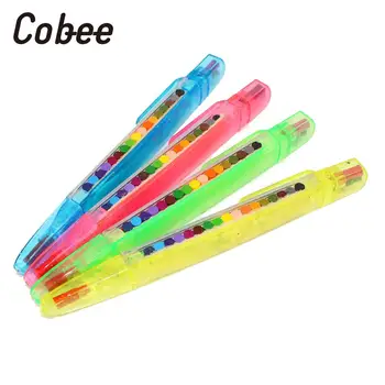 

20 Colors/Pcs Stationery Cute Graffiti Pen Kawaii Crayons Creative Graffiti Pens For Kids Painting Drawing Supplies Student
