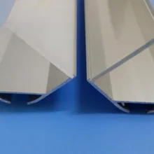 Хорошее качество, 30 шт.(60 м)/упаковка, подвесные алюминиевые светодиодные профили с крышкой и заглушки для светодиодных полосок