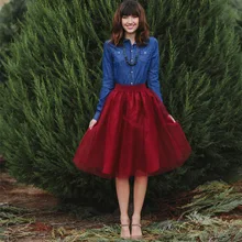 Preppy Ball Gown Oversized 5XL 4XL Women Skirt Mesh Lady Female Party Stage Vestido Cosplay Girl Cute Solid Korean Lining Skirts