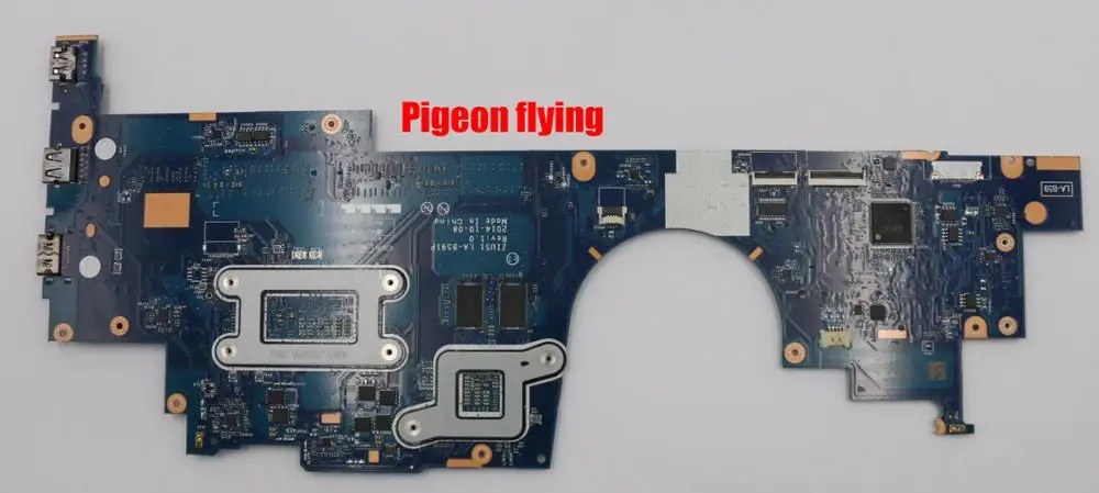 buy  ZIUS1 LA-B591P for thinkpad yoga 15 laptop motherboard 20DQ 20DR CPU I5-5200U SWG FRU 00NY537 00JT3