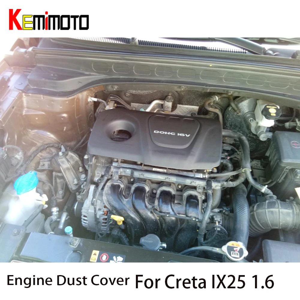 Декоративный капот 1,6 защита от пыли двигателя для hyundai Creta IX25 Solaris 292402E050 для Kia RIO для Sonata Tucson