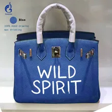 Gamystye Индивидуальная сумка женская известная брендовая дизайнерская сумка на плечо из натуральной кожи сумки для женщин Большая модная повседневная сумка Y