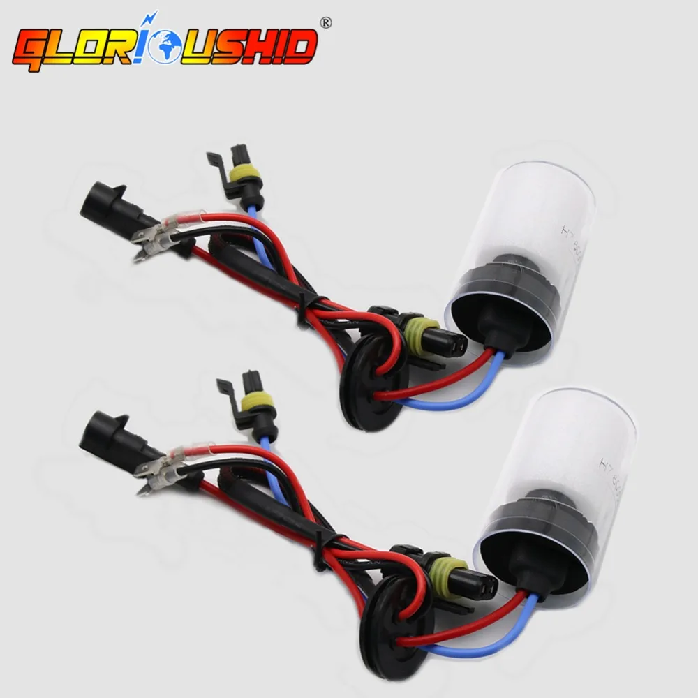 Одна пара 55W H1 Xenon H7 H11 H3 9005 9006 HID лампа Cnlight лампы для фар 4300k 5000k 6000k 8000k ксеноновая