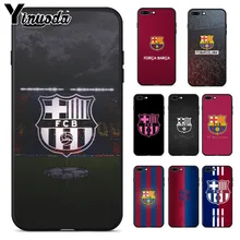 

Yinuoda FC Barcelona Newly Arrived Transparent Cell Phone Case for iPhone 8 7 6 6S Plus 5 5S SE XR X XS MAX Coque Shell