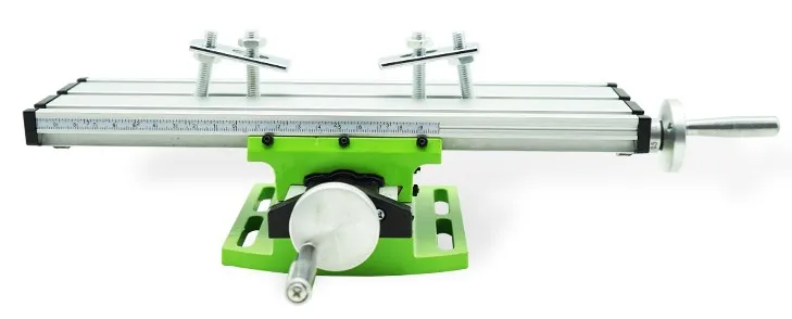 

BG6300 Miniature Precision Multifunction Milling Machine Bench drill Vise Fixture worktable X Y-axis adjustment Coordinate table