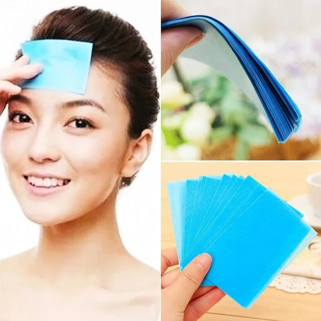 200 Pcs Tissue Papers Pro Powerful Makeup Cleaning Oil Absorbing Face Paper Absorb Blotting