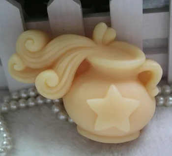 

wholesale!!!1pcs Constellation Aquarius(zx844) Silicone Handmade Soap Mold Crafts DIY Mould