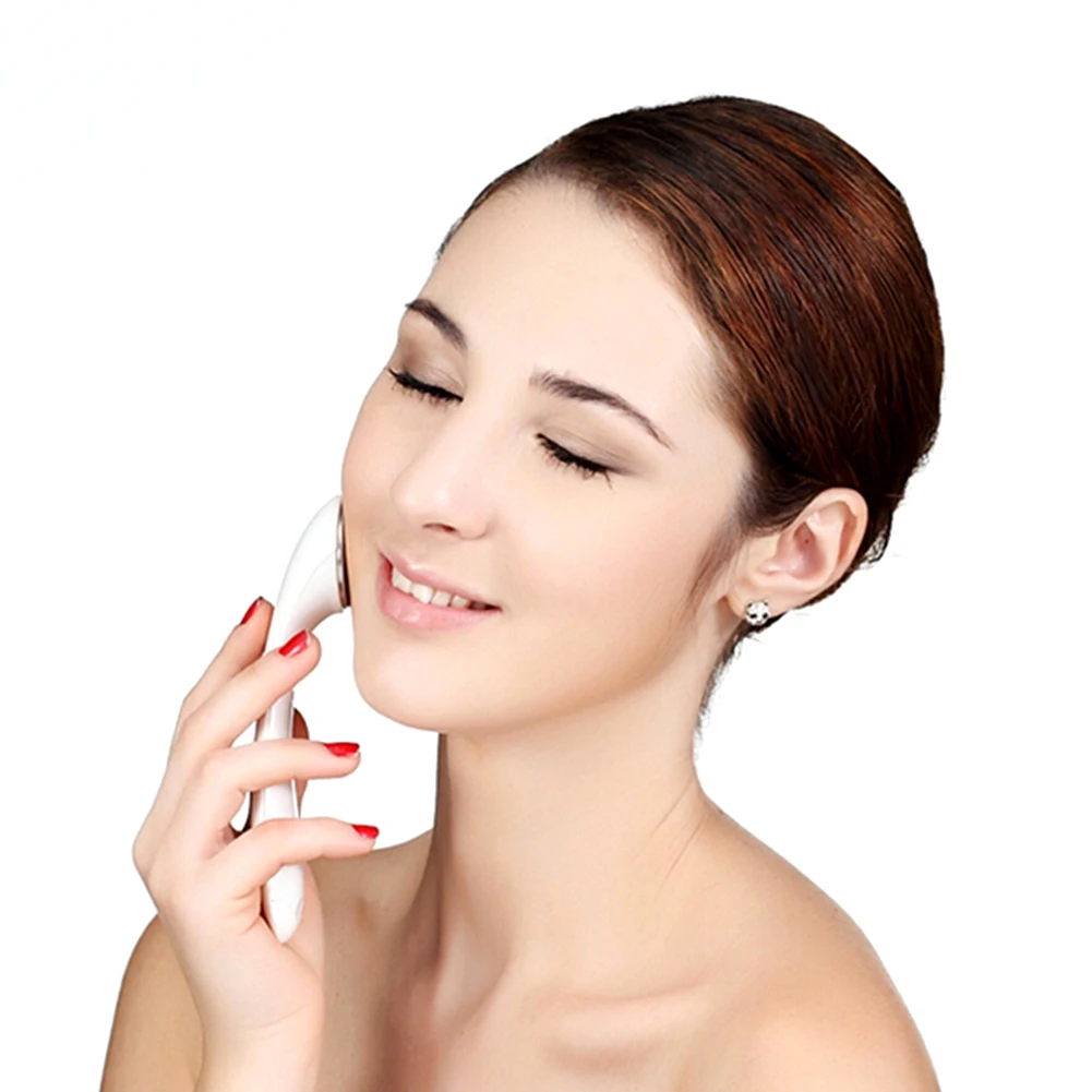 Ultrasonic Ion Face Lift Massage Tool Facial Skin Care Beauty Face Slimming Chin Shape Massager Mini Electric Massage Device negative ion instrument ultrasonic facial wrinkle removal massager beauty care tool facial massage wash face machine