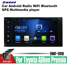 ZaiXi Android Car GPS Multimedia Player For Toyota Allion Premio 2007~ car Navigation radio Video Audio Car Player WiFi