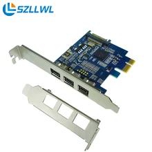 PCI-E to 1394B adapter card TV tuner capture cards FireWire 800 expansion card