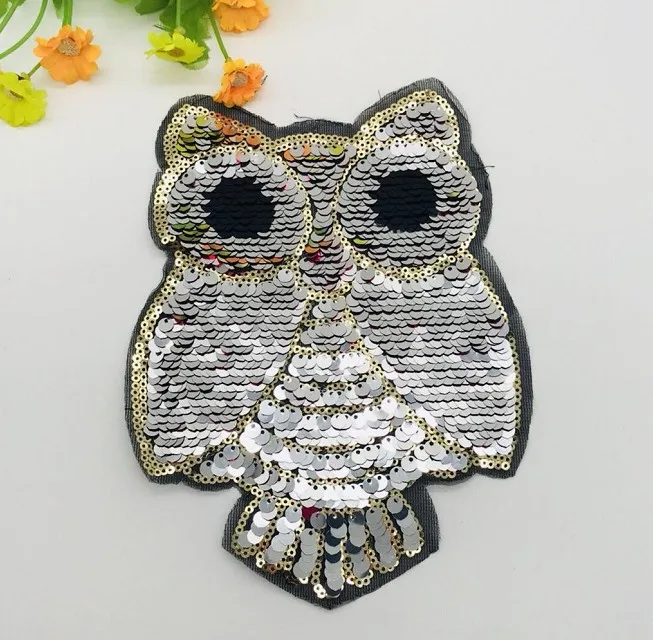 2018-New-Owl-Reversible-Change-Color-Sequins-Sew-On-Patches-for-Clothes-DIY-Patch-Applique-Bag (1)