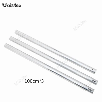 

Background Aluminum tube 3 X 1m 100cm crossbar for frame cross rod 3m total 3 section for background bracket CD05 T10A X1