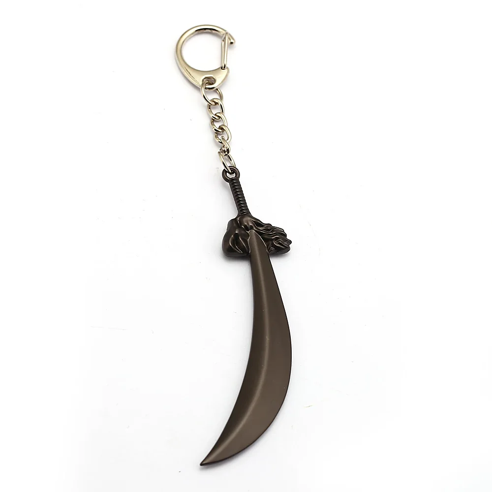 

Inuyasha Keychain Iron Broken Tooth Pendant Metal Key Ring Holder Men Car Key Chain Chaveiro Anime Jewelry