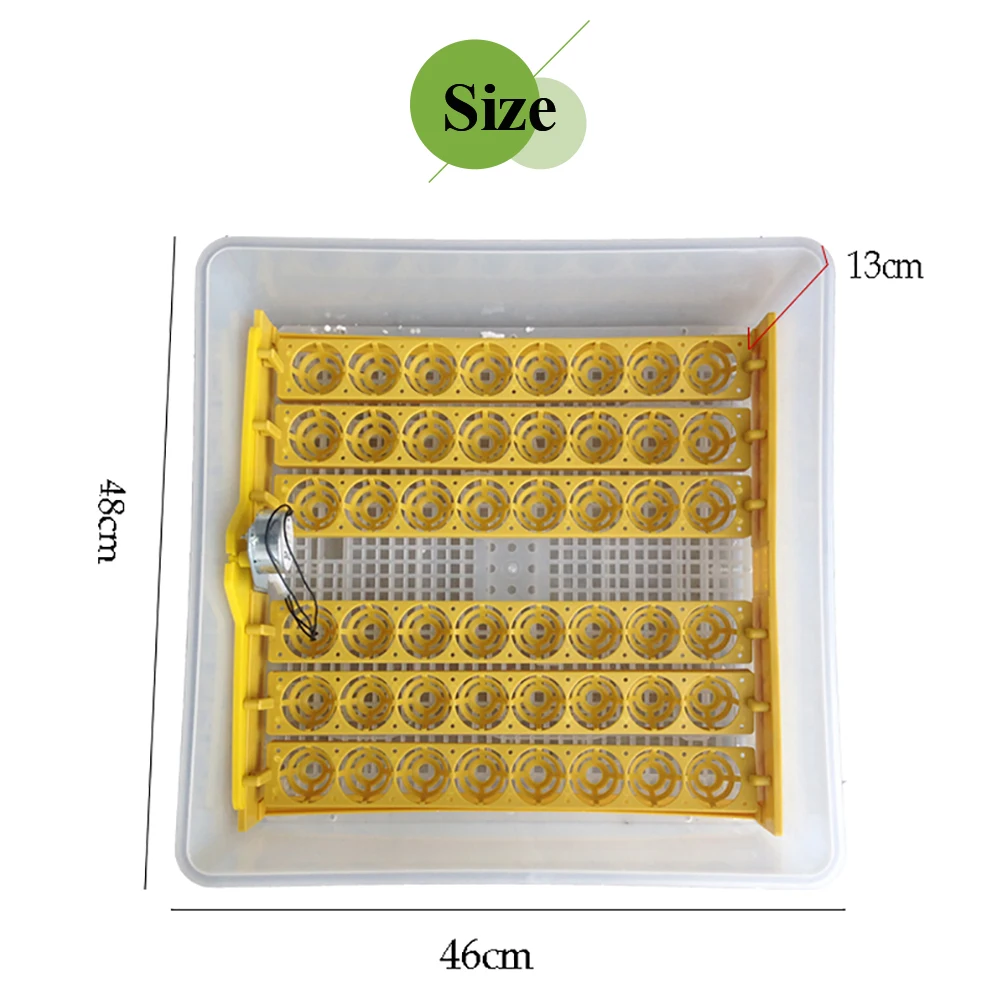 ЕС AU складской запас 48 яиц инкубатор Птицы яйцо инкубатор Брудер CE утвержден ZZ-48