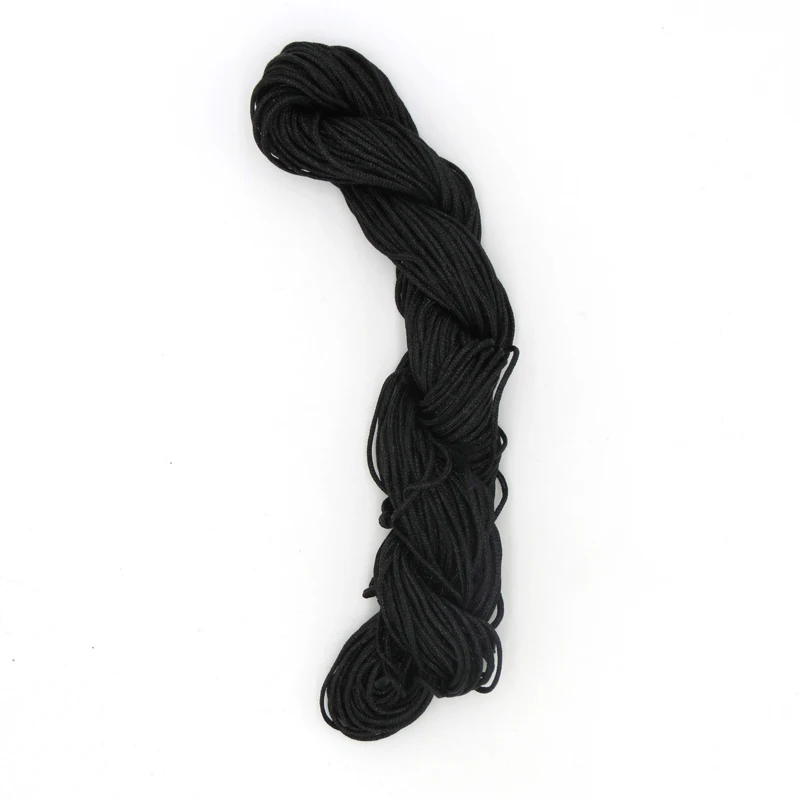 28Meters 1MM Wholesale Beading Thread Bead Cord String Strap Red/Black Rope For DIY Bracelet Necklace Keep Colors Fine Quality | Украшения