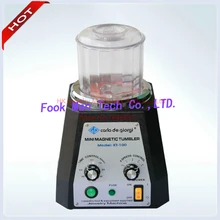 Ювелирные инструменты 220 V Магнитный стакан полировщик ювелирные изделия полировальная машина золото шлифовальная машина серебристого цвета