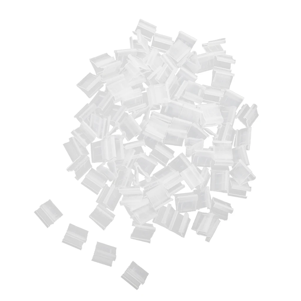 100pcs Auto Tie Balloons Clip For Helium Gas Air Balloons Sealing Quick Easy