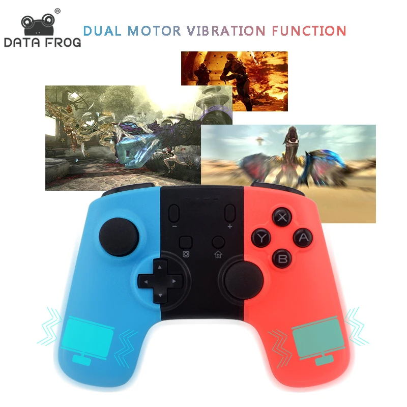 

DATA FROG Wireless Bluetooth Gamepad Android For Nintend Switch Gamepad Joystick For PC Games Joystick For NS