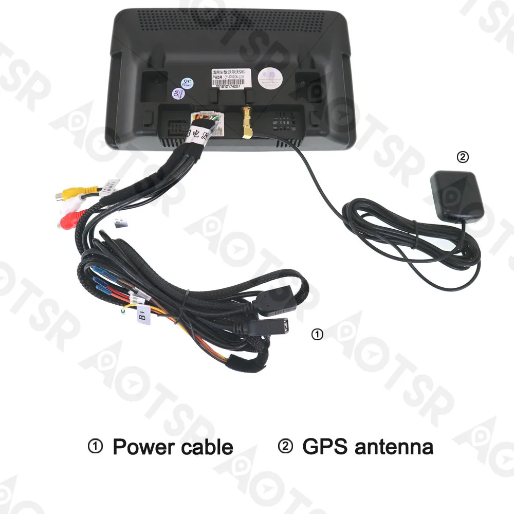 Aotsr 8 дюйма GPS навигация для Volvo S80 2006 2012 стерео Мультимедиа Радио Wi Fi bluetooth