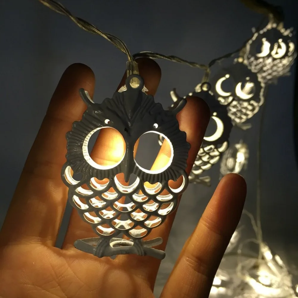 1 5m owl animal led string lights battery operated owl owl party lights