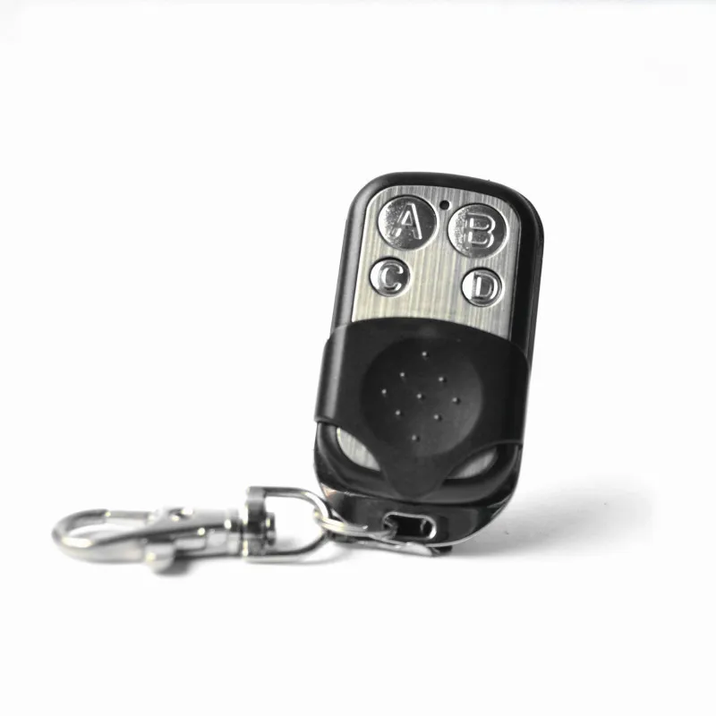 Portable 433mhz Garage Door Remote Control Presentation Universal Car Gate Cloning Rolling Code Remote Duplicator Opener Key Fob