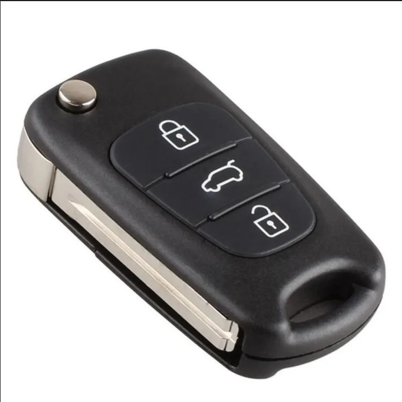 3 Button Silicone Car Remote Key Fob Shell Cover Case Car Remote Keychain Shell For Kia K2 K5