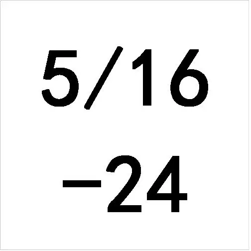 5/16-18 20 24 27 28 32 36 40 UNC UNF UNS HSS правая рука США Tap TPI резьбы инструменты для прессформы обработки 5/16" - Цвет: 24 UNF