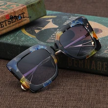 Samjune, женские роскошные брендовые дизайнерские модные солнцезащитные очки унисекс, высокое качество, мужские солнцезащитные очки, мужские очки, женские очки