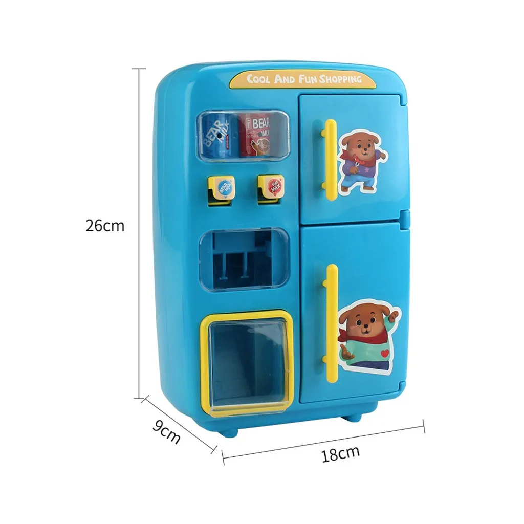 Горячая, 31 шт., Детская кухня, пластиковая игрушка, торговый холодильник с противотуманным звуковым светом, игрушка для игры в повара, набор для игр для девочек z7
