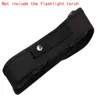 enjoydeal 1pc LED Flashlight Torch Nylon Holster Holder Belt Case Pouch Bag Flashlight Holster black 18cm ► Photo 2/5