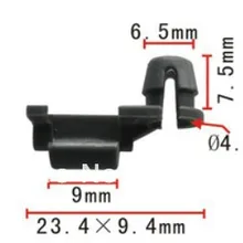 100 шт Автомобиль Стайлинг стержень заглушка для левого чехла для mazda 9927-80-405