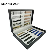 SHANH ZUN 20 Pcs High Grade Stainless Steel Collar Stays Tabs Bones 5 Colors in a Box Gift for Men - 5 Sizes shanh zun personalized customize engraved stainless steel metal collar bones shirt tabs stiffeners inserts golden gift for men