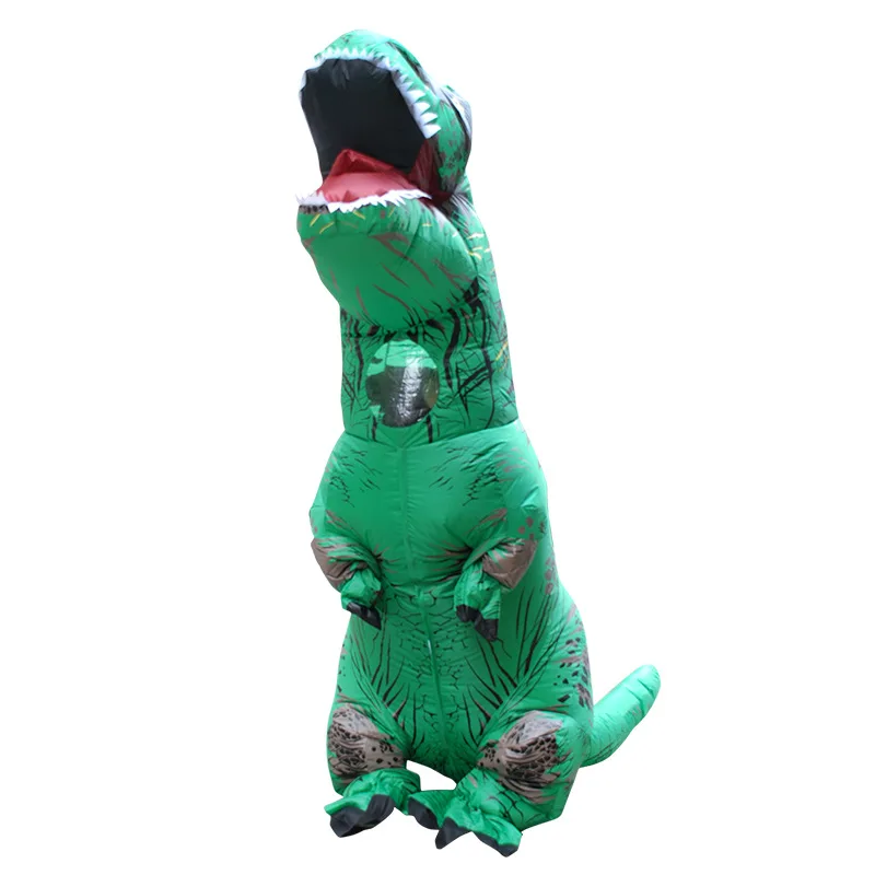 Надувные уличные игрушки T-Rex, 5 цветов, 180 см/220 см, гигантские, для взрослых и детей, костюмы для косплея динозавра, вечерние костюмы на Рождество и Хэллоуин