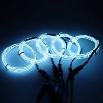 

LED Illuminate Wire One For five Super Bright Portable Kits With AA Battery Inverter For Halloween Christmas Party Decoration